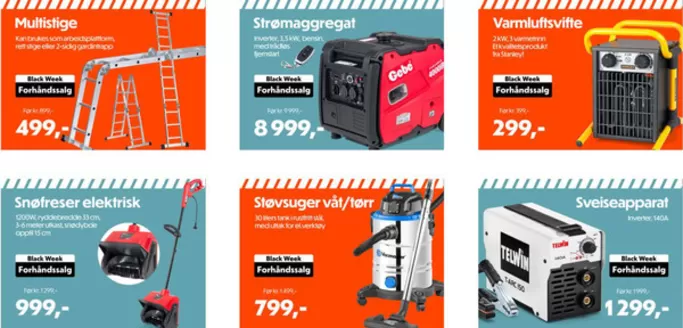 Mega Norge-katalog i Trondheim | Black Week | 2025-11-17T00:00:00.000Z - 2025-12-01T00:00:00.000Z