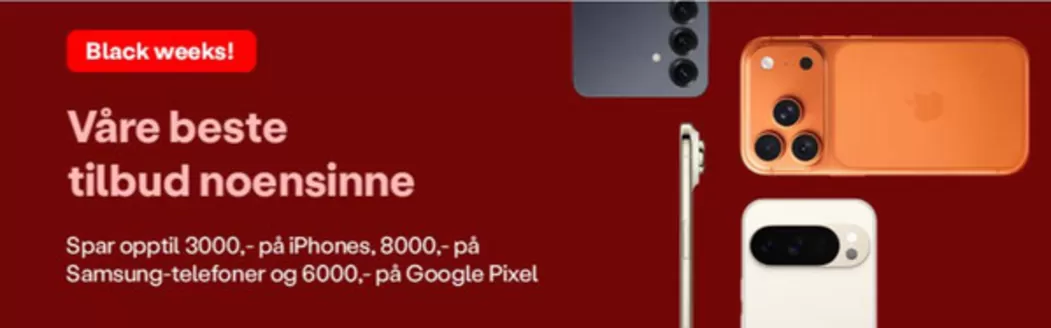 OneCall-katalog i Trondheim | Black Weeks! | 2025-11-17T00:00:00.000Z - 2025-12-01T00:00:00.000Z