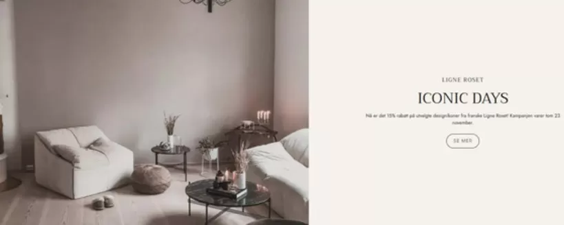 Milla Boutique-katalog i Trondheim | Iconic days | 2025-11-19T00:00:00.000Z - 2025-11-23T00:00:00.000Z