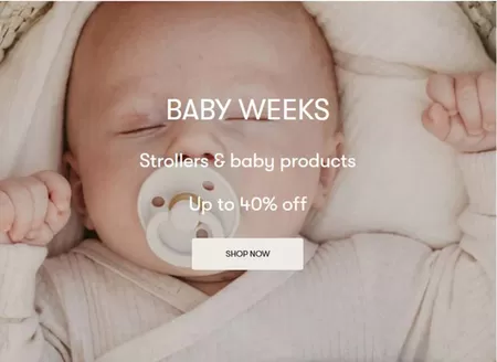 Babyshop-katalog i Kristiansund | Baby Weeks | 2025-11-21T00:00:00.000Z - 2025-12-01T00:00:00.000Z
