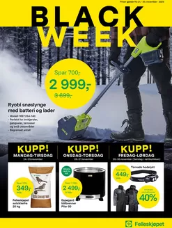 Felleskjøpet-katalog i Grimstad | Black Week | 2025-11-21T00:00:00.000Z - 2025-11-30T00:00:00.000Z