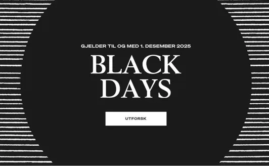 Illums Bolighus-katalog i Bergen | Black Days | 2025-11-21T00:00:00.000Z - 2025-12-01T00:00:00.000Z