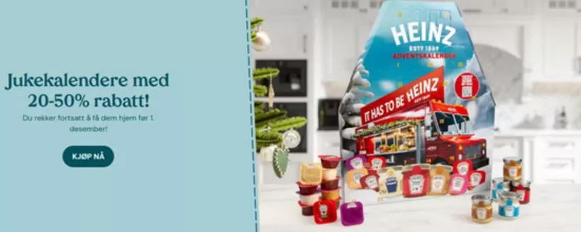 CoolStuff-katalog i Bergen | Jukekalendere med 20-50% rabatt! | 2025-11-21T00:00:00.000Z - 2025-12-01T00:00:00.000Z