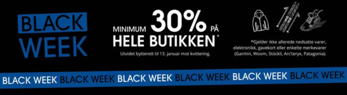 Oslo Sportslager-katalog i Laksevåg | Black Week | 2025-11-21T00:00:00.000Z - 2026-01-13T00:00:00.000Z
