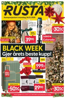 Rusta-katalog i Rådal | Rusta Kundeavis | 2025-11-24T00:00:00.000Z - 2025-11-30T00:00:00.000Z