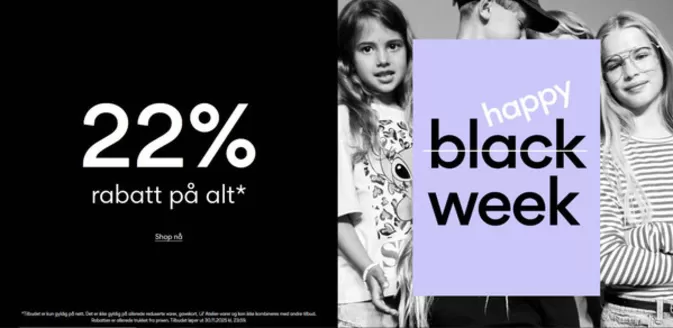 Name It-katalog i Oslo | Black Week | 2025-11-25T00:00:00.000Z - 2025-11-30T00:00:00.000Z
