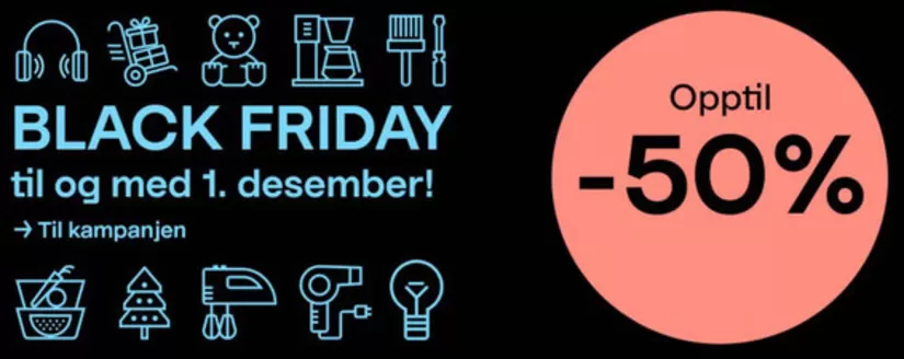 Clas Ohlson-katalog i Lillehammer | Black Friday | 2025-11-25T00:00:00.000Z - 2025-12-01T00:00:00.000Z