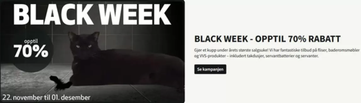 Flisekompaniet-katalog i Oslo | Black Week | 2025-11-25T00:00:00.000Z - 2025-12-01T00:00:00.000Z