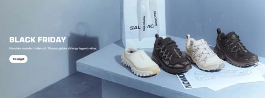Salomon-katalog i Oslo | Black Friday | 2025-11-25T00:00:00.000Z - 2025-11-30T00:00:00.000Z
