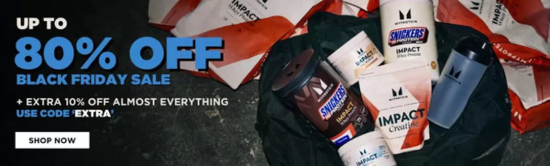 Myprotein International-katalog i Oslo | Black Friday Sale | 2025-11-25T00:00:00.000Z - 2025-11-30T00:00:00.000Z