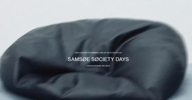 Samsøe Samsøe-katalog i Oslo | Samsøe søciety days | 2025-11-26T00:00:00.000Z - 2025-12-10T00:00:00.000Z