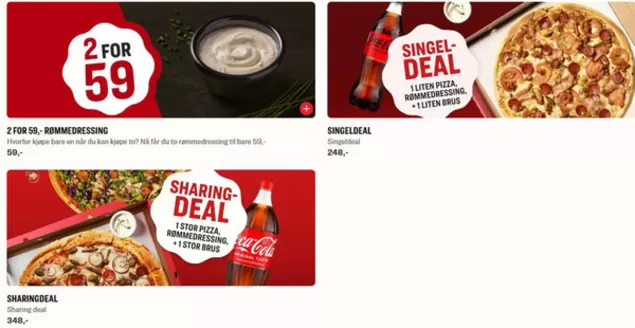 Peppes Pizza-katalog i Oslo | 2 for 59 | 2025-11-27T00:00:00.000Z - 2025-12-11T00:00:00.000Z