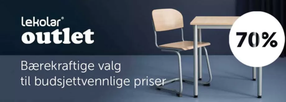 Lekolar-katalog i Halden | Outlet 70% | 2025-12-02T00:00:00.000Z - 2025-12-16T00:00:00.000Z