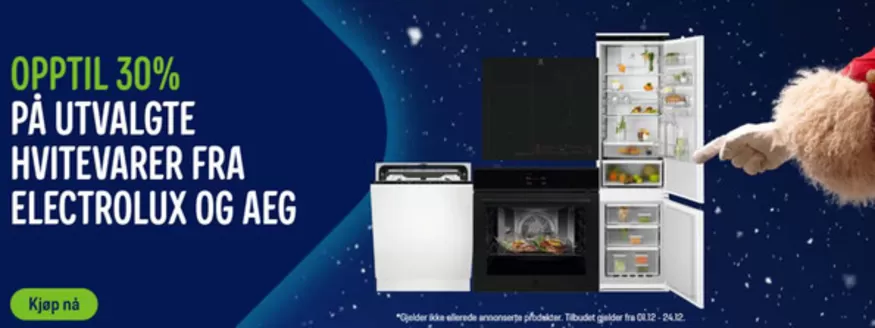 Elkjøp-katalog i Skei i Jølster | Opptil 30% | 2025-12-02T00:00:00.000Z - 2025-12-24T00:00:00.000Z