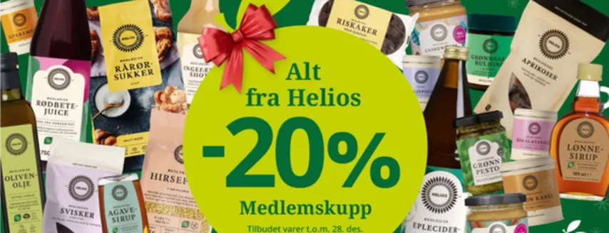Sunkost-katalog i Oslo | -20% | 2025-12-02T00:00:00.000Z - 2025-12-28T00:00:00.000Z