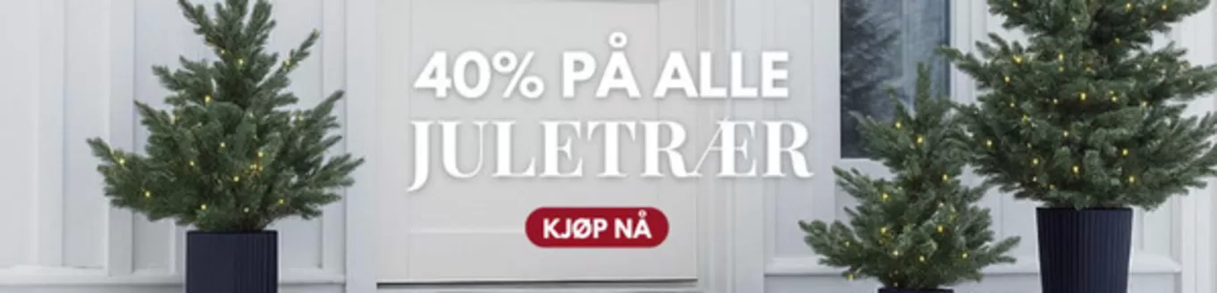 Oakland Møbler-katalog i Lyngdal | 40% på alle juletrær | 2025-12-02T00:00:00.000Z - 2025-12-16T00:00:00.000Z