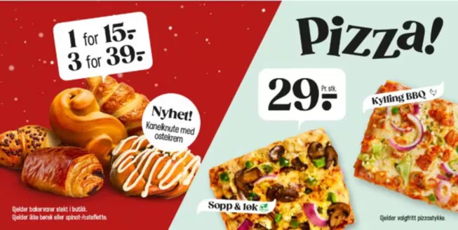 Narvesen-katalog i Skei i Jølster | Pizza! | 2025-12-02T00:00:00.000Z - 2025-12-16T00:00:00.000Z