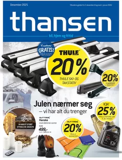 Thansen-katalog i Kristiansand | Aktuell kundeavis Thansen | 2025-12-03T00:00:00.000Z - 2026-01-01T00:00:00.000Z
