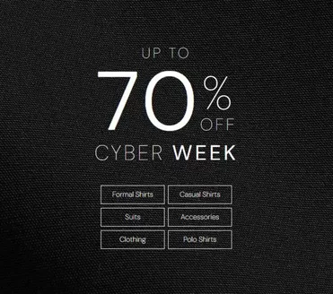 T.M. Lewin-katalog i Bergen | Cyber week | 2025-12-03T00:00:00.000Z - 2025-12-07T00:00:00.000Z