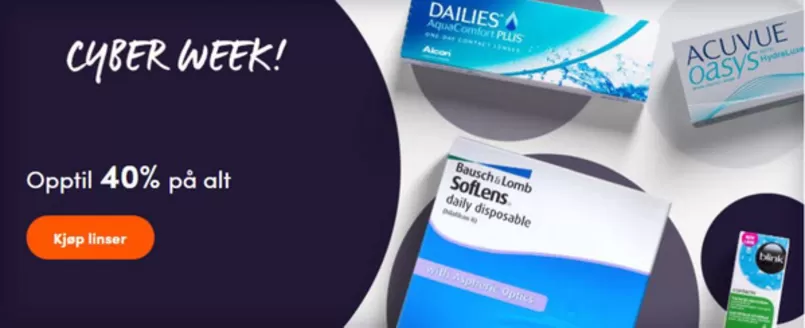 Lenson-katalog i Bergen | Cyber week | 2025-12-03T00:00:00.000Z - 2025-12-07T00:00:00.000Z