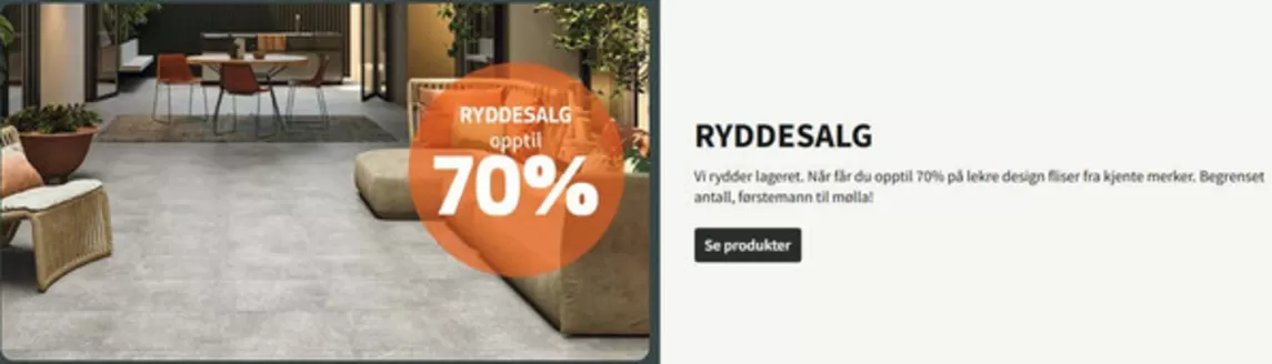 Flisekompaniet-katalog i Oslo | 70% | 2025-12-04T00:00:00.000Z - 2025-12-18T00:00:00.000Z