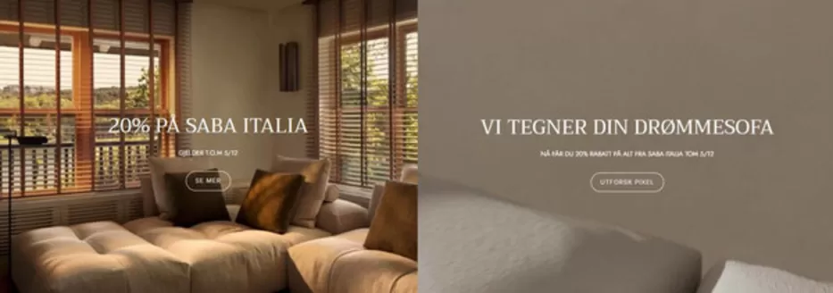 Milla Boutique-katalog i Trondheim | 20% på saba italia | 2025-12-04T00:00:00.000Z - 2025-12-05T00:00:00.000Z