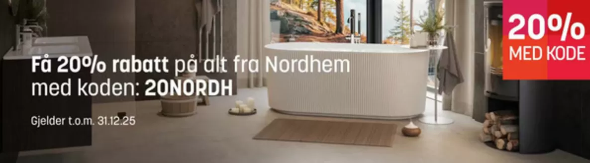 Bygghjemme-katalog i Haugesund | 20% med kode | 2025-12-05T00:00:00.000Z - 2025-12-31T00:00:00.000Z