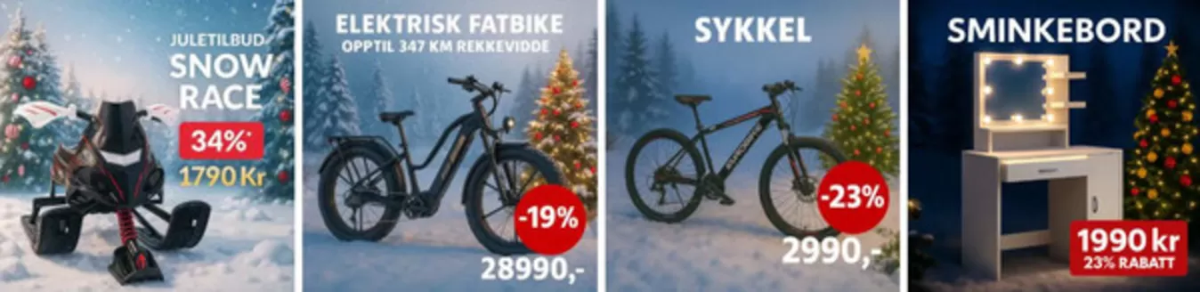 Importpris-katalog i Drammen | 34% | 2025-12-09T00:00:00.000Z - 2025-12-23T00:00:00.000Z