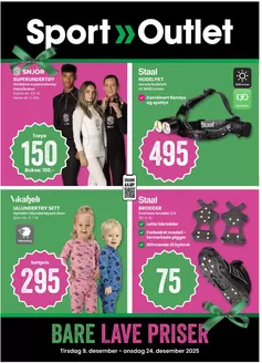 Sport Outlet-katalog i Meldal | Stort utvalg av tilbud | 2025-12-09T00:00:00.000Z - 2025-12-24T00:00:00.000Z
