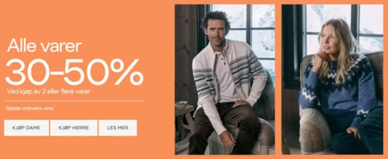 Match-katalog i Mo i Rana | 30 - 50%  | 2025-12-12T00:00:00.000Z - 2025-12-26T00:00:00.000Z