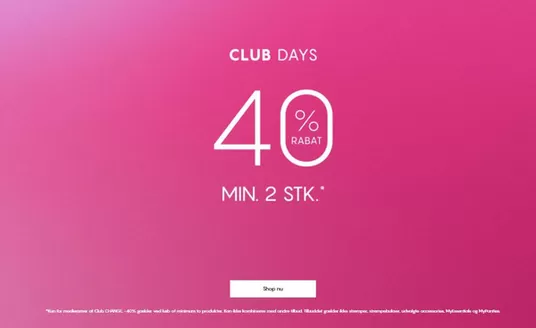 CHANGE Lingerie-katalog i Mo i Rana | 40%  | 2025-12-12T00:00:00.000Z - 2025-12-26T00:00:00.000Z