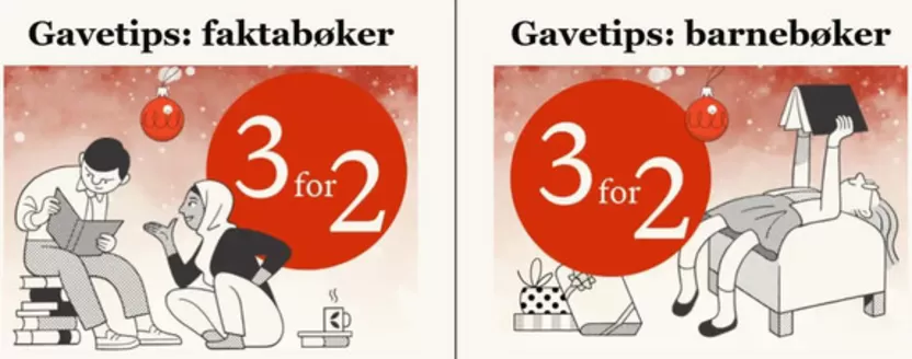 Bokkilden-katalog | 3 for 2 | 2025-12-12T00:00:00.000Z - 2025-12-26T00:00:00.000Z