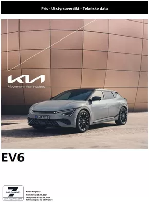 Kia-katalog i Trondheim | Kia EV6 | 2024-09-17T00:00:00.000Z - 2025-09-17T00:00:00.000Z