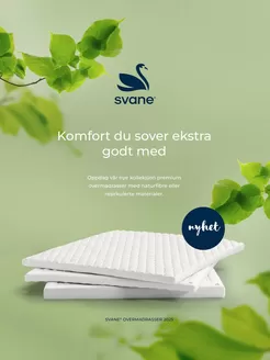 Fagmøbler-katalog i Børsa | Svane overmadrasser nyheter 2025 | 2025-01-01T00:00:00.000Z - 2025-12-31T00:00:00.000Z