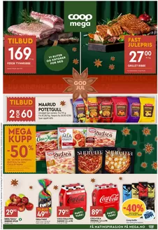 Coop Mega-katalog i Bergen | Flotte rabatter på utvalgte produkter | 2025-12-22T00:00:00.000Z - 2025-12-28T00:00:00.000Z
