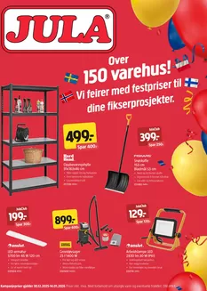Jula-katalog | Jula Kundeavis | 2025-12-30T00:00:00.000Z - 2026-01-14T00:00:00.000Z