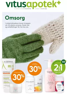 Vitusapotek-katalog i Melhus | Topptilbud for alle kuppjegere | 2026-01-05T00:00:00.000Z - 2026-01-27T00:00:00.000Z