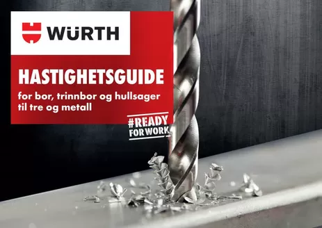 Würth-katalog i Lyngdal | hastighetsguide for bor og hullsager til tre og metall | 2026-01-06T00:00:00.000Z - 2026-01-20T00:00:00.000Z