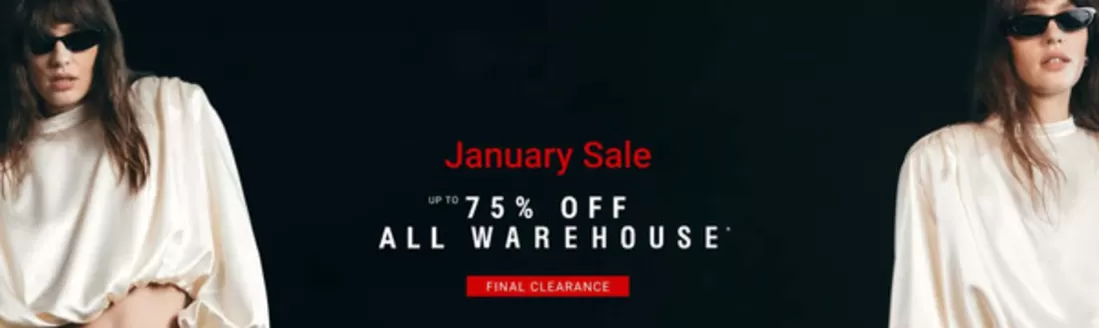 Warehouse -katalog i Oslo | Up to 75% | 2026-01-06T00:00:00.000Z - 2026-01-20T00:00:00.000Z