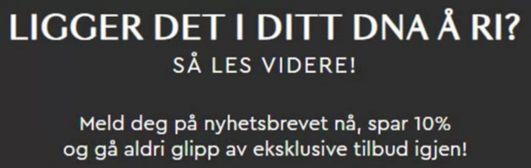 Horze-katalog i Revetal - Bergåsen | Spar 10% | 2026-01-08T00:00:00.000Z - 2026-01-18T00:00:00.000Z