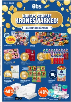 Obs-katalog i Ålesund | Aktuelle spesialkampanjer | 2026-01-11T00:00:00.000Z - 2026-01-17T00:00:00.000Z