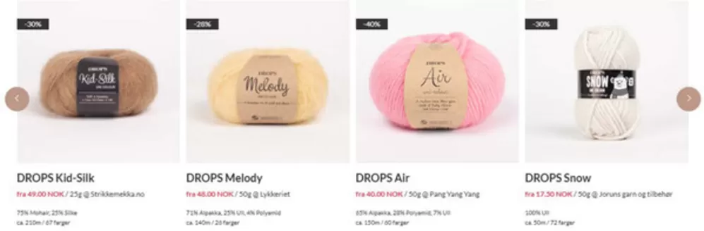 Drops Design-katalog i Molde | Deals | 2026-01-13T00:00:00.000Z - 2026-01-25T00:00:00.000Z