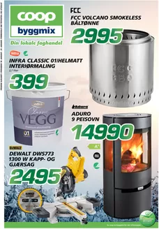 Coop Byggmix-katalog i Oslo | Topptilbud og rabatter | 2026-01-19T00:00:00.000Z - 2026-02-01T00:00:00.000Z