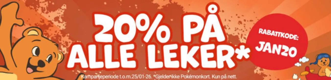 Ringo-katalog i Skien | -20% Rabattkode JAN20 | 2026-01-19T00:00:00.000Z - 2026-01-25T00:00:00.000Z