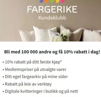 Fargerike-katalog i Bergen | 10% Rabatt | 2026-01-19T00:00:00.000Z - 2026-01-31T00:00:00.000Z