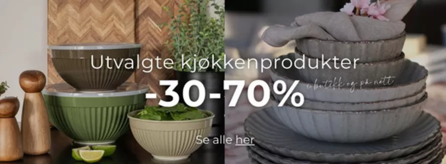 Feel-katalog i Bergen | Utvalgte kjøkkenprodukter 30-70% | 2026-01-19T00:00:00.000Z - 2026-01-31T00:00:00.000Z