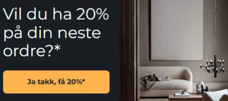 Lightup-katalog i Bergen | 20% Rabatt | 2026-01-19T00:00:00.000Z - 2026-01-31T00:00:00.000Z