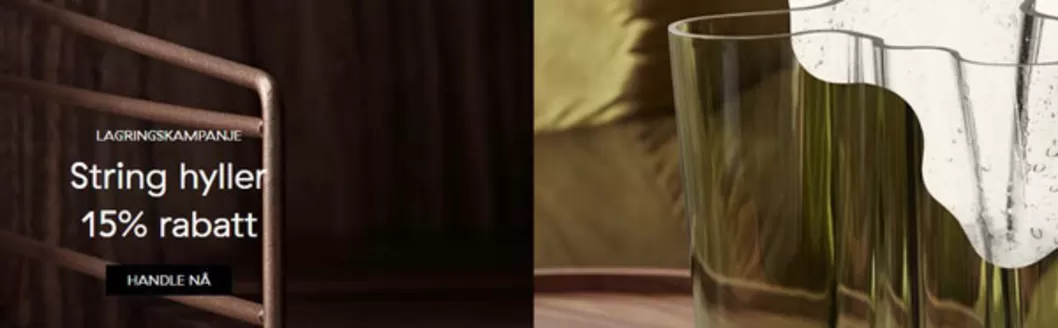 Nordic Nest-katalog i Bergen | String hyller 15% Rabatt | 2026-01-19T00:00:00.000Z - 2026-01-31T00:00:00.000Z