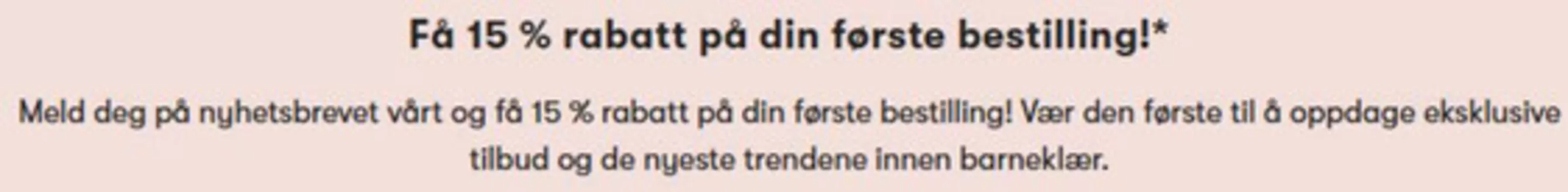 Babyshop-katalog i Skien | 15% Rabatt | 2026-01-20T00:00:00.000Z - 2026-01-31T00:00:00.000Z