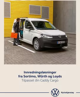 Volkswagen-katalog i Trondheim | Bilinnredning Caddy Cargo | 2026-01-20T00:00:00.000Z - 2026-06-30T00:00:00.000Z
